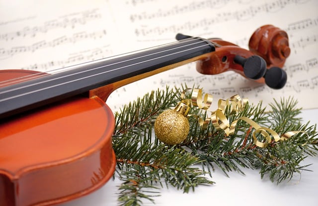 Musical Instrument Christmas Ornaments